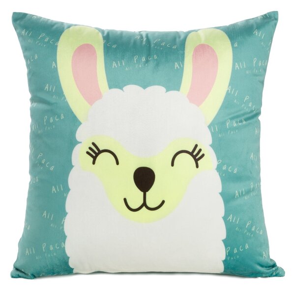DETSKÁ DEKORAČNÁ OBLIEČKA NA VANKÚŠ KIDS 2B 45X45 CM VZOROVANÁ