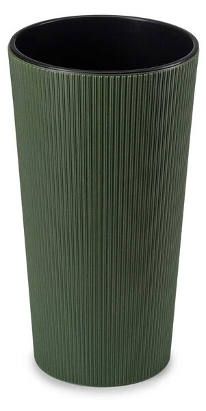 PLASTOVÝ KVETINÁČ URBANIKA ECO SADA 2KS 57X30 CM+46,6X25,5 CM ZELENÁ