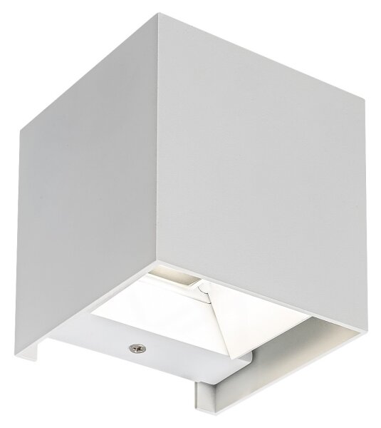 Rabalux 7397 - Vonkajšie nástenné svietidlo SOLIN 1xG9/42W/230V IP54 biela