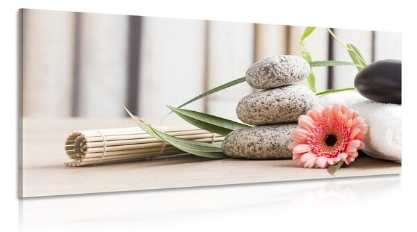 Obraz meditačné a wellness zátišie