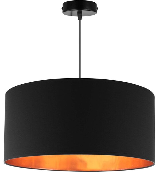 Závesné svietidlo Shade, 1x textilné tienidlo (výber zo 4 farieb), (výber z 3 farieb konštrukcie), (fi 44cm), g