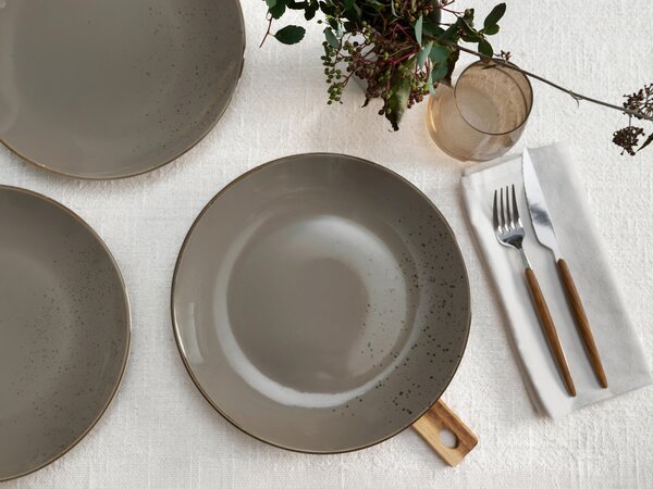 SADA PLYTKÝCH TANIEROV, keramika, 27 cm Creatable - Online Only bytové doplnky, Online Only