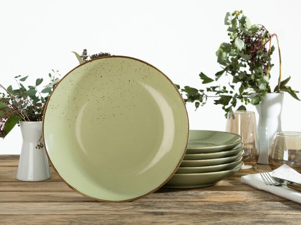 SADA PLYTKÝCH TANIEROV, keramika, 27 cm Creatable - Online Only bytové doplnky, Online Only