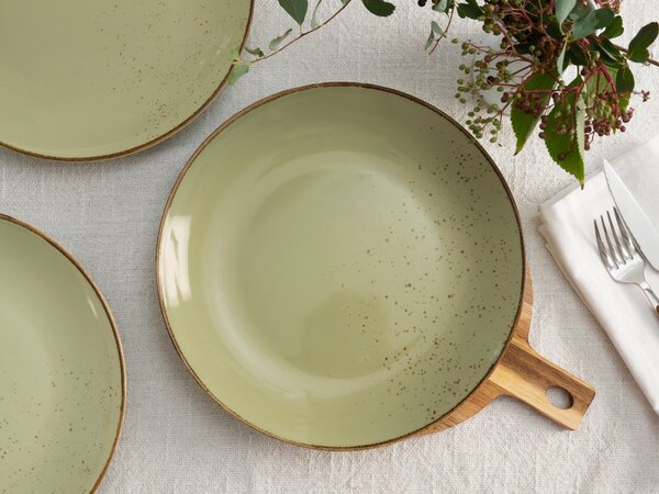 SADA PLYTKÝCH TANIEROV, keramika, 27 cm Creatable - Online Only bytové doplnky, Online Only