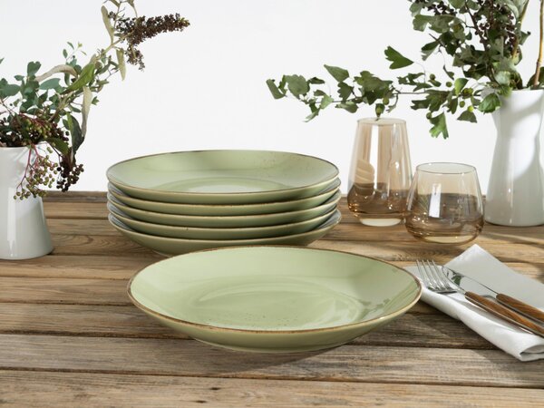 SADA PLYTKÝCH TANIEROV, keramika, 27 cm Creatable - Online Only bytové doplnky, Online Only