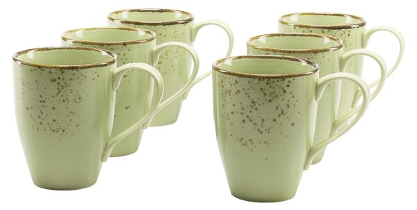 SADA HRNČEKOV NA KÁVU kamenina keramika 6-dielne Creatable - Jedálenské sety, Online Only