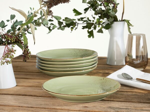 SADA DEZERTNÝCH TANIEROV, keramika, 21 cm Creatable - Online Only bytové doplnky, Online Only