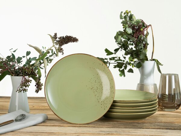 SADA DEZERTNÝCH TANIEROV, keramika, 21 cm Creatable - Online Only bytové doplnky, Online Only