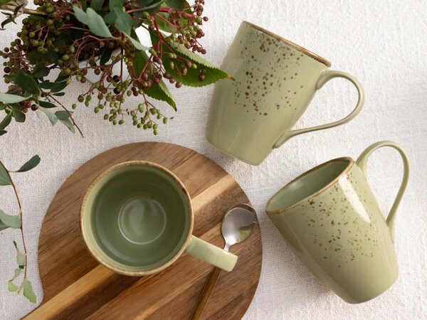 SADA HRNČEKOV NA KÁVU kamenina keramika 6-dielne Creatable - Jedálenské sety, Online Only