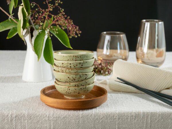 SADA MISIEK NA DIP kamenina keramika 8 cm Creatable - Jedálenské sety, Online Only