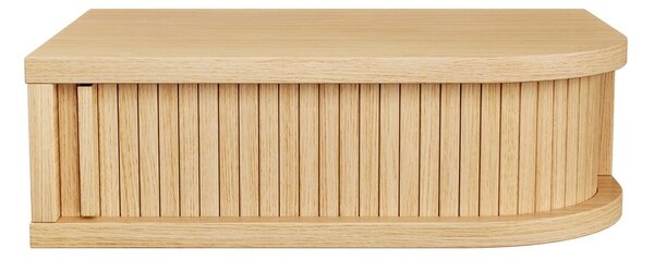 Nočný stolík v dekore duba v prírodnej farbe Farsta - Woodman