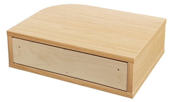Nočný stolík v dekore duba v prírodnej farbe Farsta - Woodman