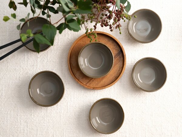 SADA MISIEK NA DIP kamenina keramika 8 cm Creatable - Jedálenské sety, Online Only