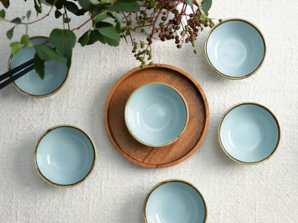 SADA MISIEK NA DIP kamenina keramika 8 cm Creatable - Jedálenské sety, Online Only