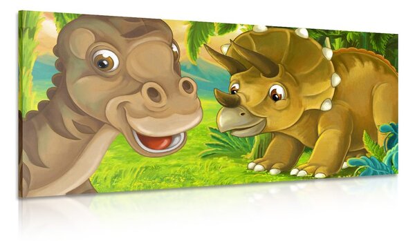 Obraz veselé dinosaury