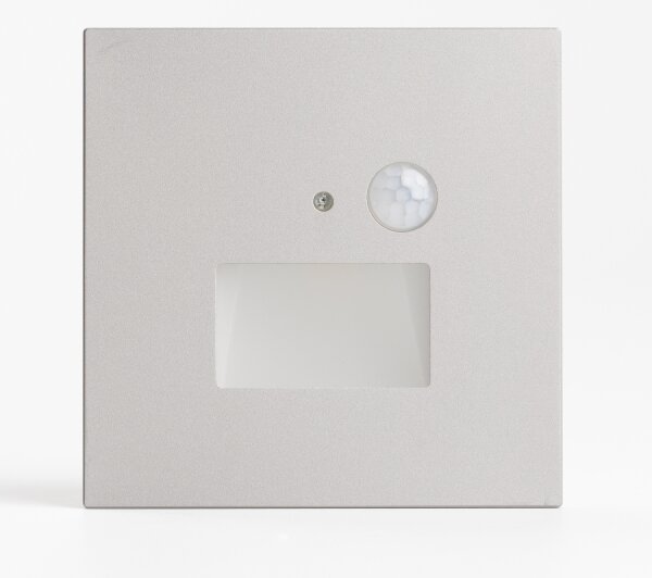 LED Schodiskové svietidlo so snímačom pohybu LED/1,5W/230V 3000/4000/6000K sivá