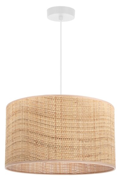 Závesné svietidlo Rattan, 1x ratanové tienidlo, (fi 35cm), w