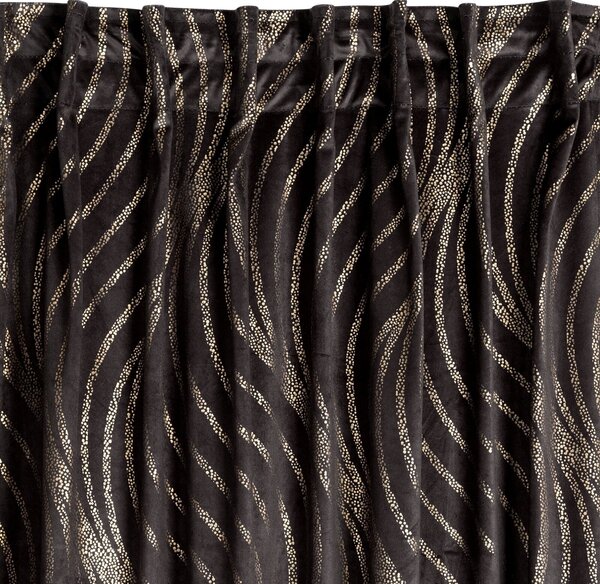 ZATEMŇOVACÍ ZÁVES NA PÁSKE LIMITED COLLECTION VICTORIA3 140X270 CM ČIERNA BX