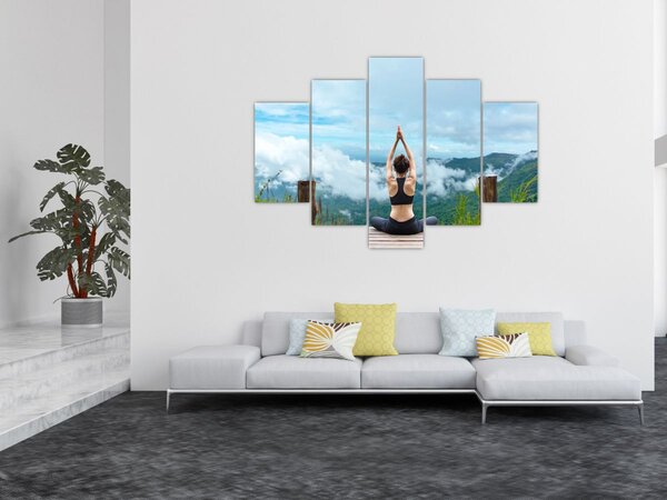 Obraz - Jóga (150x105 cm)