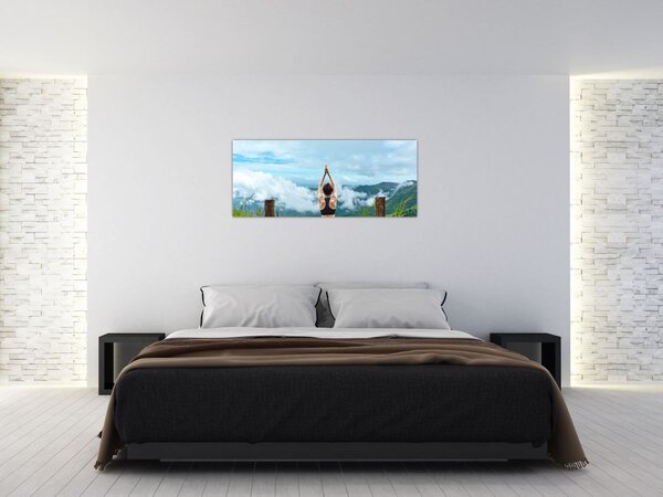Obraz - Jóga (120x50 cm)