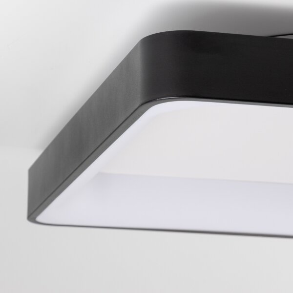 Brilagi - LED stmievateľné stropné svietidlo FALCON II LED/125W/230V 60x60 cm čierna +DO