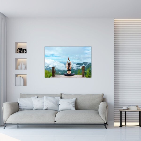 Obraz - Jóga (90x60 cm)