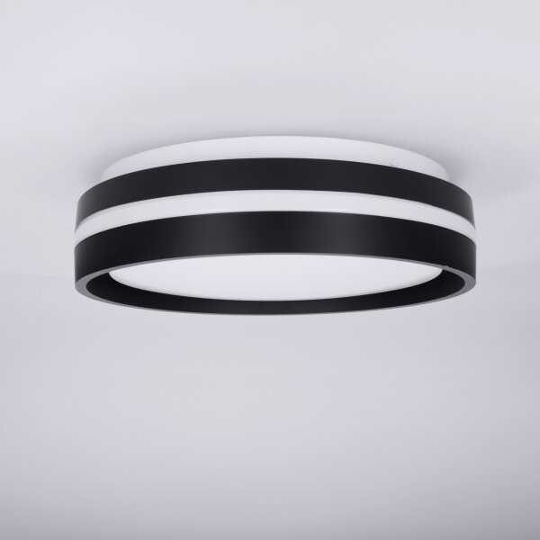 Brilagi - LED stropné svietidlo NAOMI LED/24W/230V pr. 28,5 cm čierne