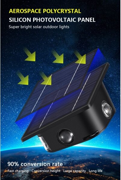 Immax 08487L - LED Solárne nástenné svietidlo so senzorom LED/2W/5V IP54