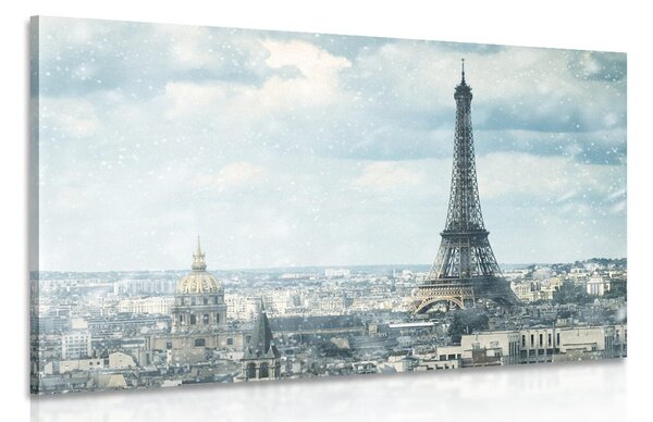 Obraz zimný Paríž