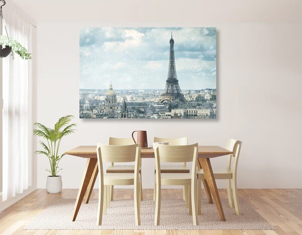 Obraz zimný Paríž