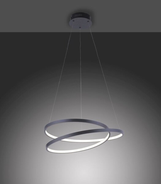 Paul Neuhaus 2472-18 - LED Stmievateľný luster na lanku ROMAN LED/30W/230V čierna