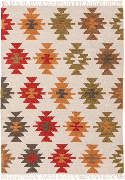 MOOD SELECTION Kelim Zohra Multicolour/Beige - koberec ROZMER CM: 120 x 170