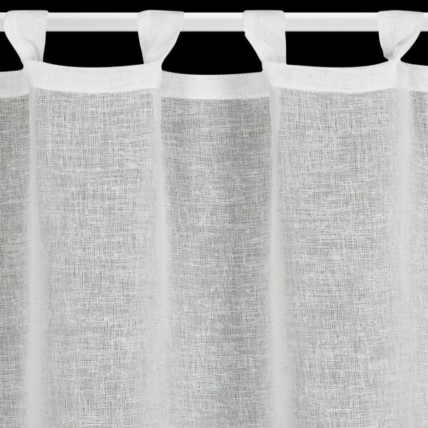 KRÁTKA VIANOČNÁ ZÁCLONA NA PÚTKACH XMAS3 90X150 CM VZOROVANÁ