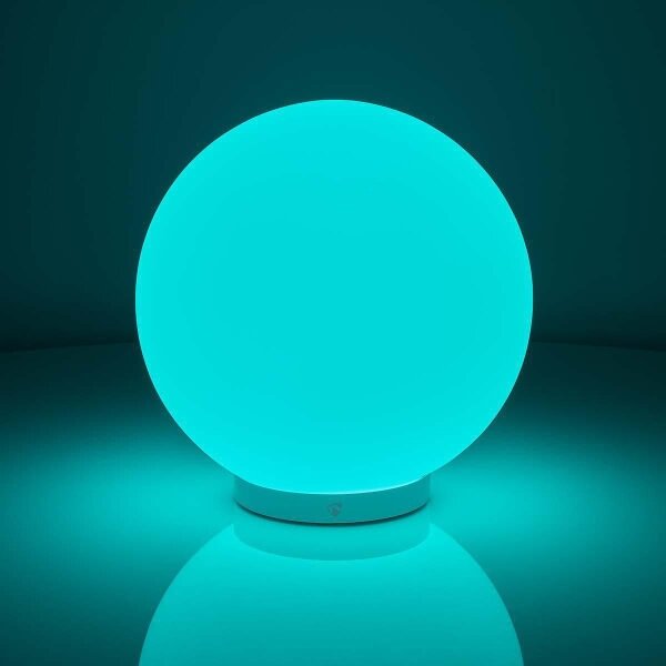 Nedis WIFILM10CWT - LED RGBW Stmievateľná stolná lampa SmartLife LED/5W/5V Wi-Fi