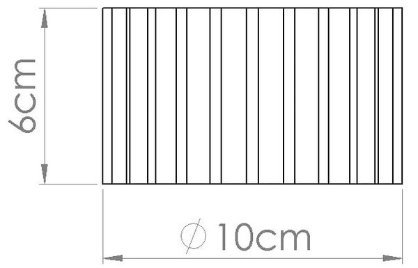 Stropné svietidlo Aura, 1x bordové hliníkové tienidlo, (6 cm)