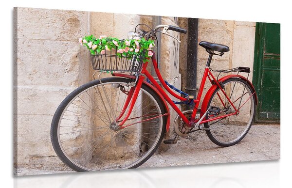Obraz rustikálny bicykel