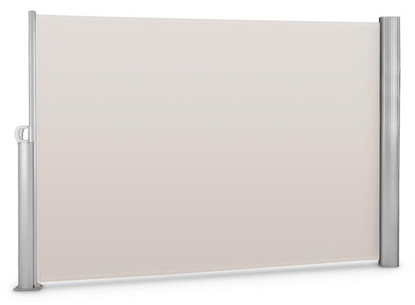 Blumfeldt Bari 320, bočná clona, bočná roleta, 300 x 200 cm, hliník, krémovo piesková