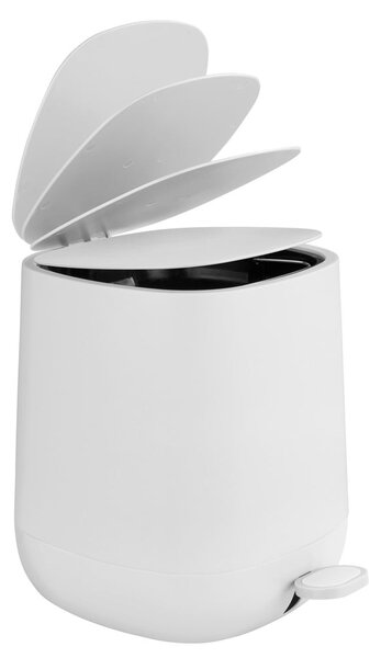 Biely odpadkový kôš Wenko Davos, 5 l