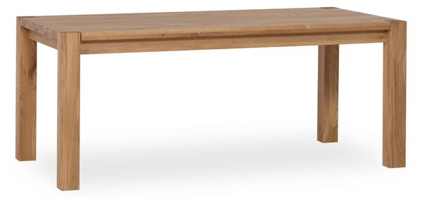 Jedálenský stôl z dubového masívu Korund N olej+vosk (vrchná doska 2,2 cm) - 1600x900x22mm
