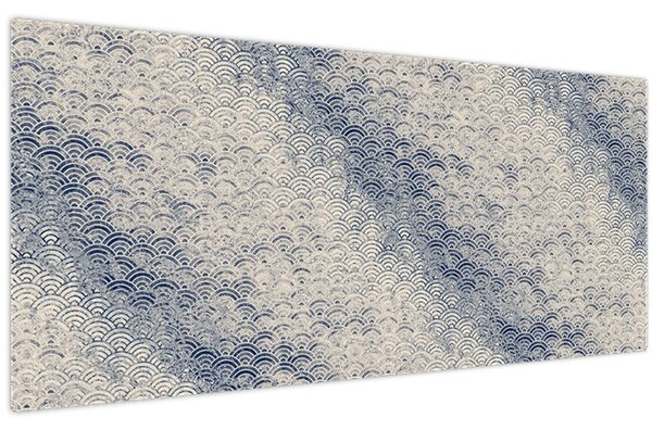 Obraz - Vzor vlniek (120x50 cm)