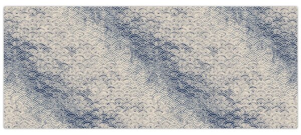 Obraz - Vzor vlniek (120x50 cm)