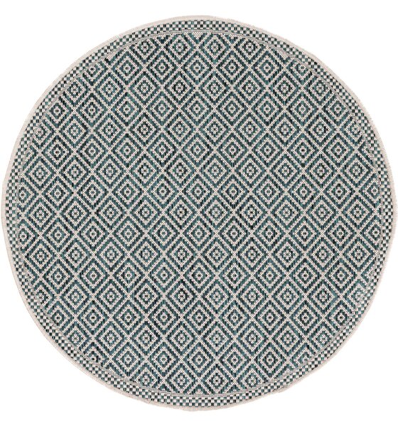 MOOD SELECTION Exteriérový koberec Cleo Blue - koberec ROZMER CM: ø120