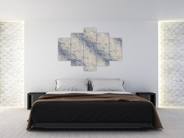 Obraz - Vzor vlniek (150x105 cm)