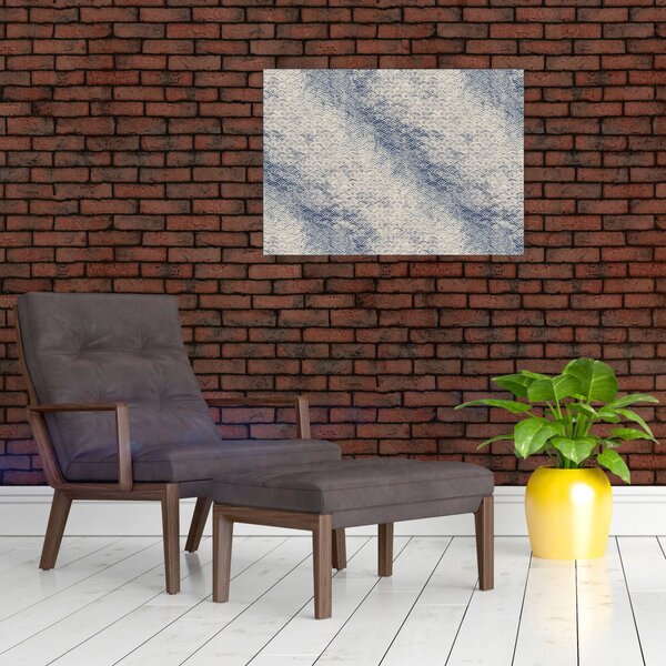 Obraz - Vzor vlniek (70x50 cm)