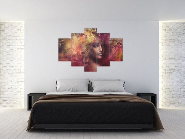 Obraz - Fantasy žena (150x105 cm)
