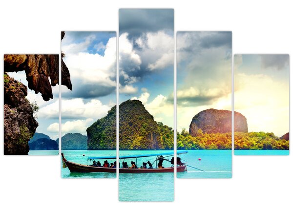 Obraz - Zátoka Phang Nga (150x105 cm)