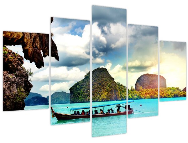 Obraz - Zátoka Phang Nga (150x105 cm)