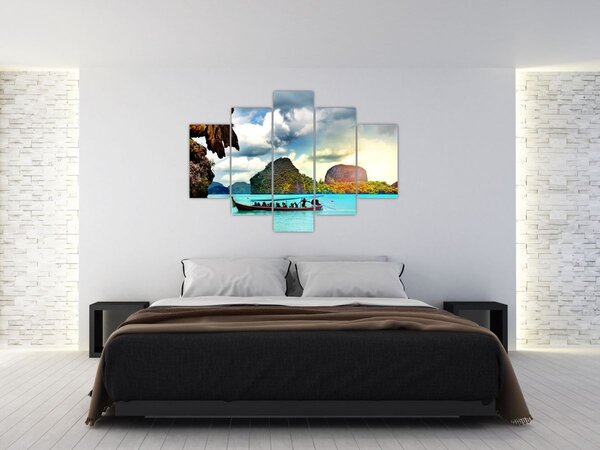 Obraz - Zátoka Phang Nga (150x105 cm)