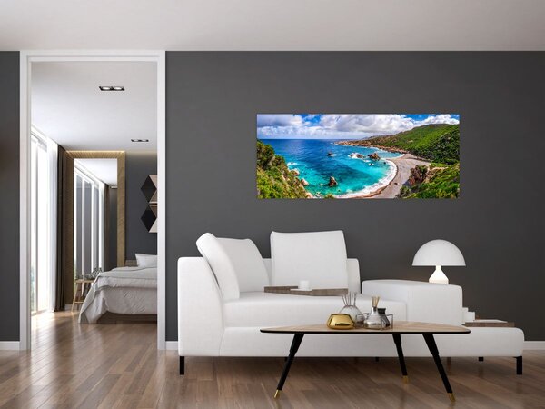 Obraz - Sardínia (120x50 cm)