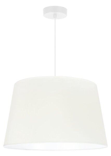 Závesné svietidlo Gaja, 1x krémové textilné tienidlo, (fi 44cm), w